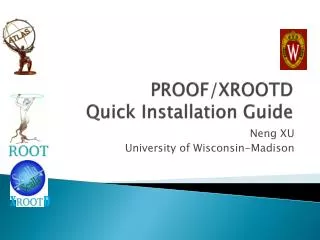 PROOF/XROOTD Quick Installation Guide