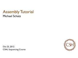 Assembly Tutorial