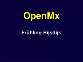 OpenMx