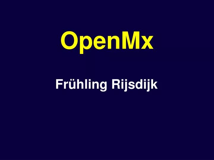 openmx