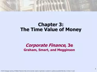 Chapter 3: The Time Value of Money