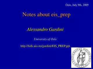 Notes about eis_prep