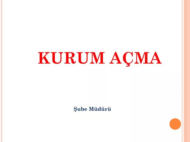 kurum a ma