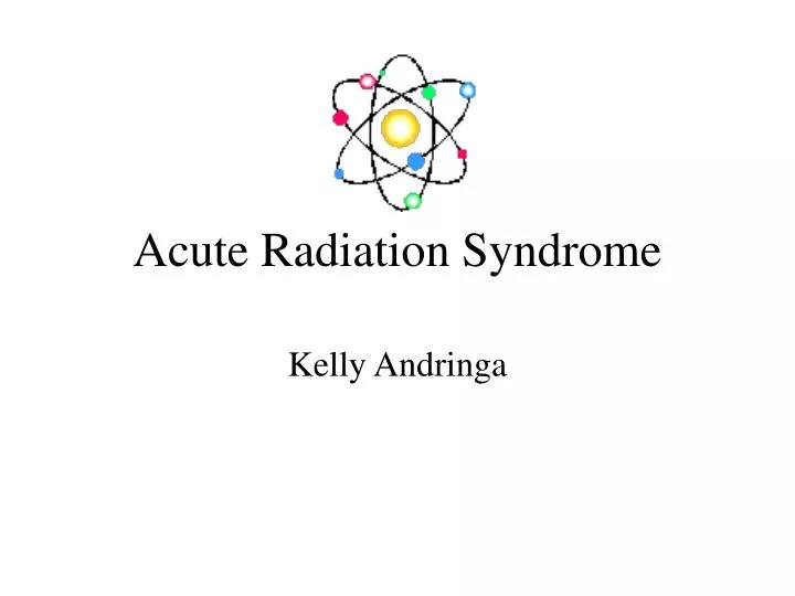 acute radiation syndrome