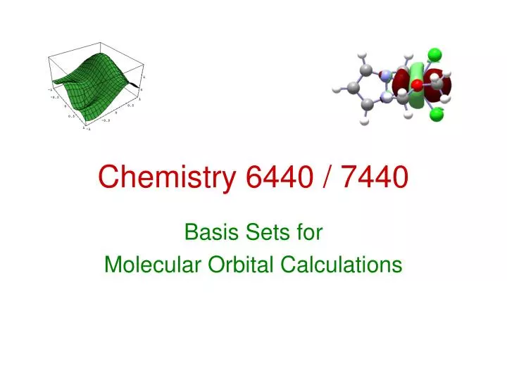 chemistry 6440 7440