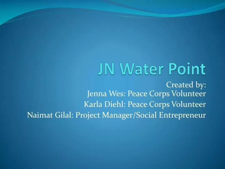 jn water point