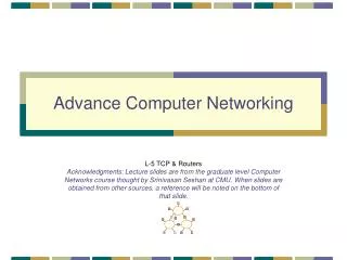 Advance Computer Networking