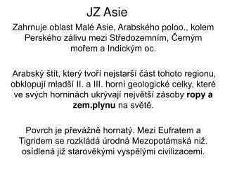 jz asie