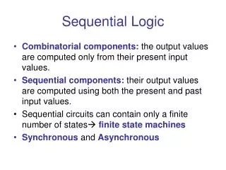 sequential logic