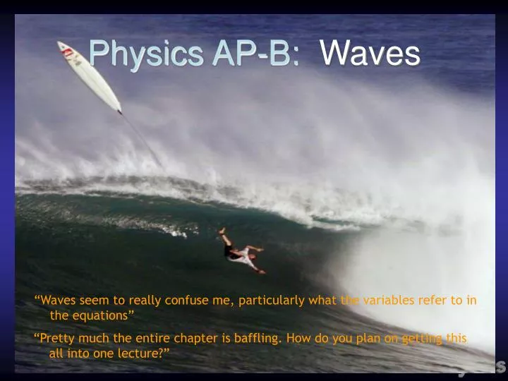 physics ap b waves