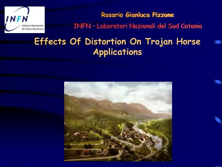 effects of distortion on trojan horse applications