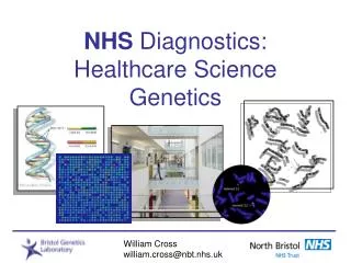 NHS Diagnostics: Healthcare Science Genetics