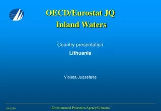 OECD/Eurostat JQ Inland Waters