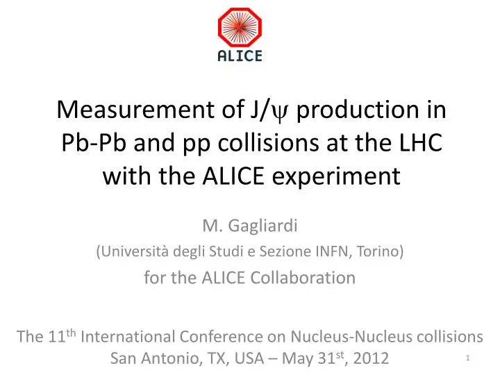 measurement of j y production in pb pb and pp collisions at the lhc with the alice experiment