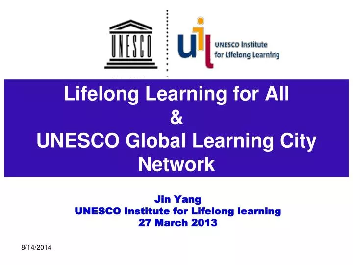 lifelong learning for all unesco global learning city network