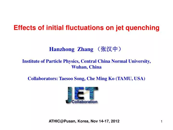 effects of initial fluctuations on jet quenching
