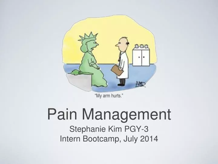 pain management