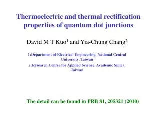 Thermoelectric and thermal rectification properties of quantum dot junctions