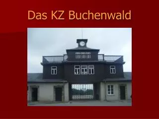 das kz buchenwald