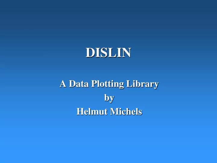 dislin