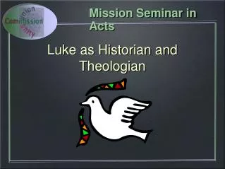 Mission Seminar in Acts