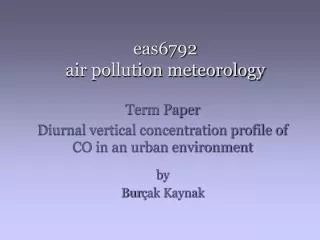 eas6792 air pollution meteorology