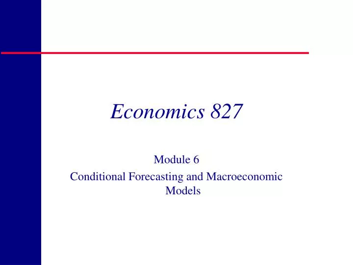 economics 827