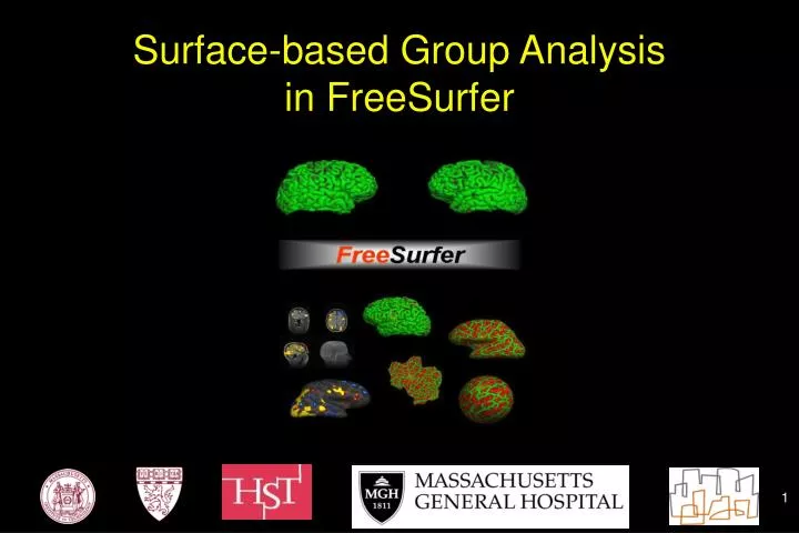 surface based group analysis in freesurfer