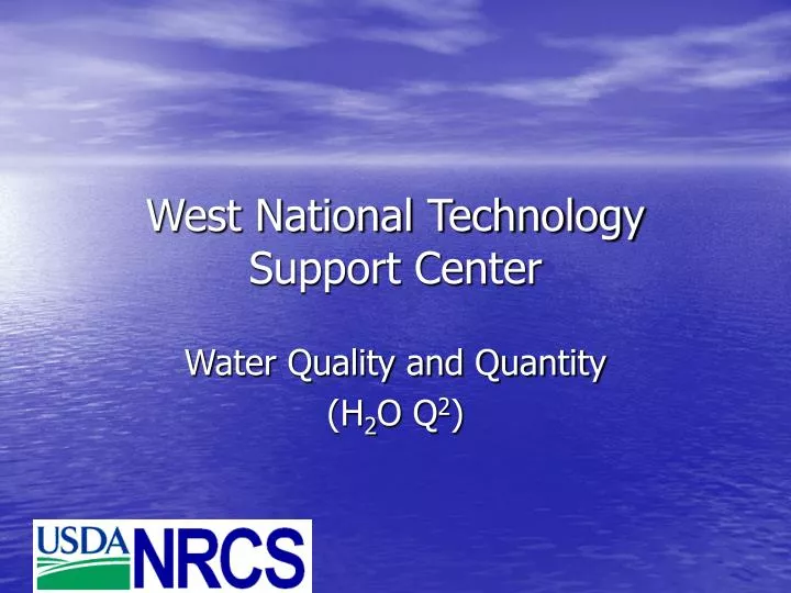 west national technology support center