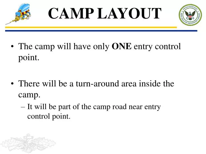 camp layout