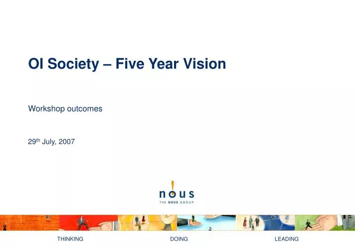 oi society five year vision