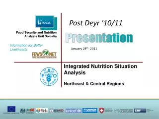 Food Security and Nutrition Analysis Unit Somalia