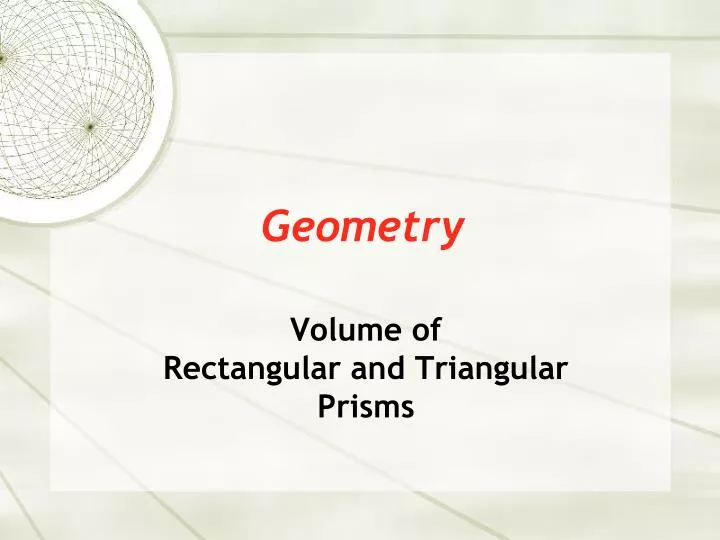 geometry