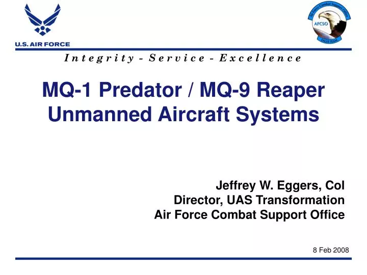 mq 1 predator mq 9 reaper unmanned aircraft systems