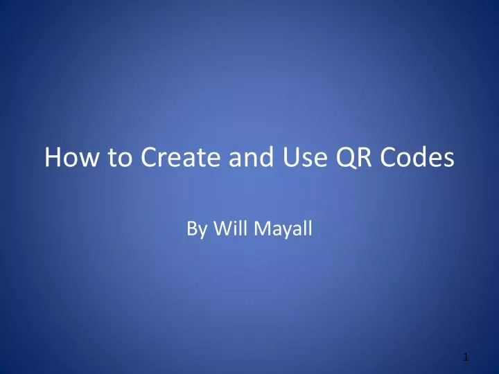 how to create and use qr codes