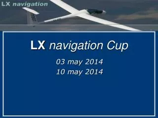 LX navigation Cup