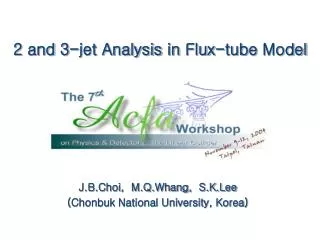 2 and 3-jet Analysis in Flux-tube Model