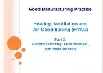 Good Manufacturing Practice - slide 1