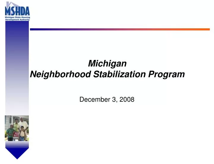 michigan neighborhood stabilization program
