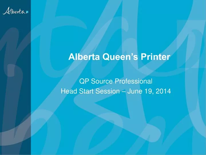 alberta queen s printer