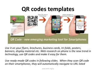 QR codes templates