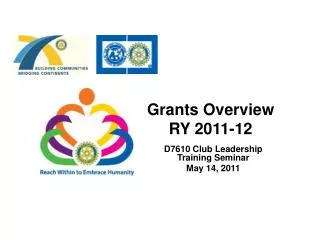 Grants Overview RY 2011-12