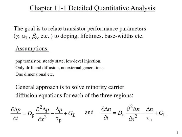 chapter 11 1 detailed quantitative analysis