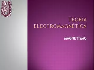 teor a electromagn tica