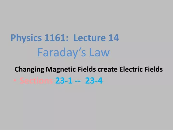 faraday s law