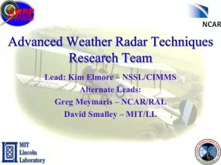 Advanced Weather Radar Techniques Research Team