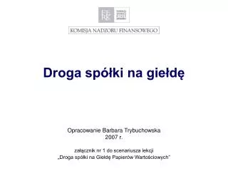 droga sp ki na gie d