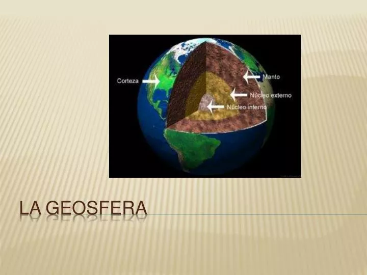 la geosfera