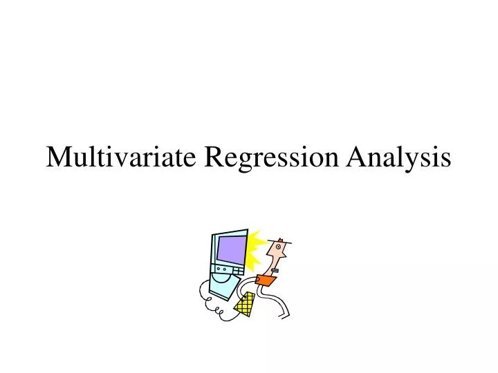 multivariate regression analysis
