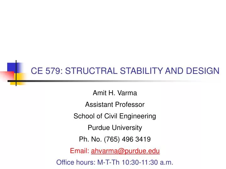 Assistant Professor) Department of Civil Engineering - ppt download